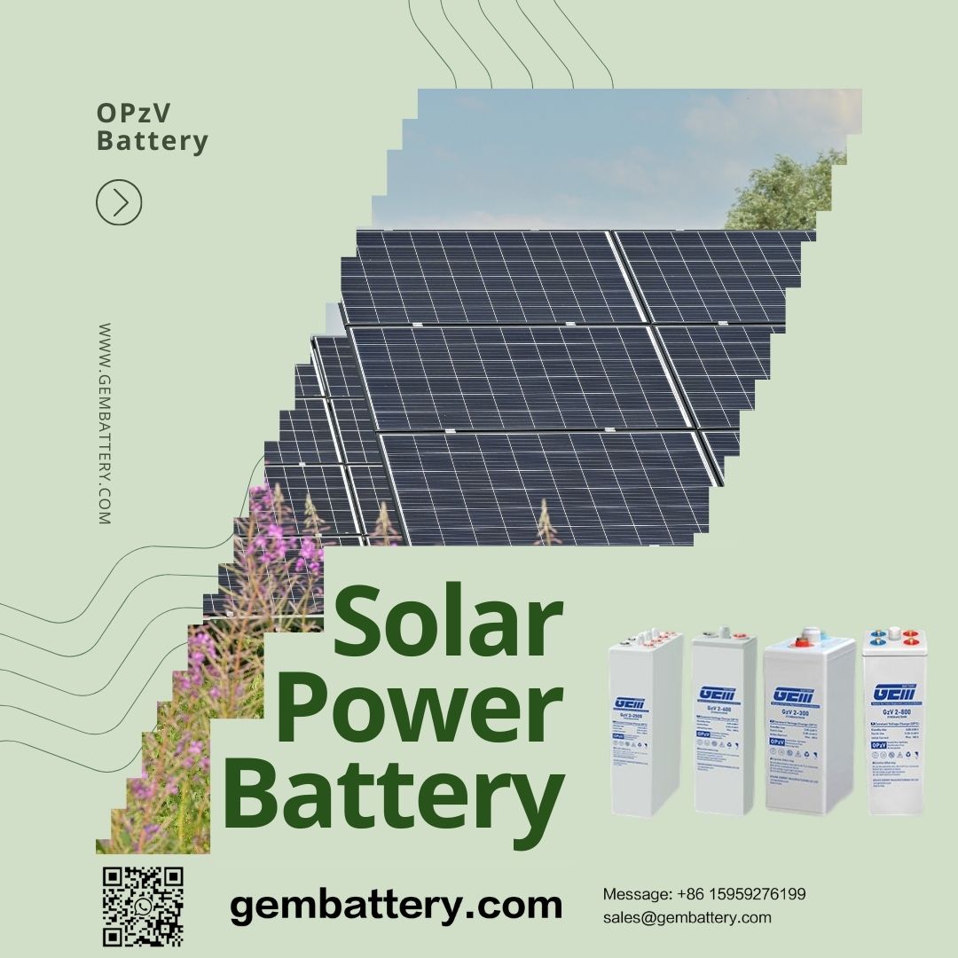 پک باتری با ظرفیت بالا خورشیدی GEM Battery