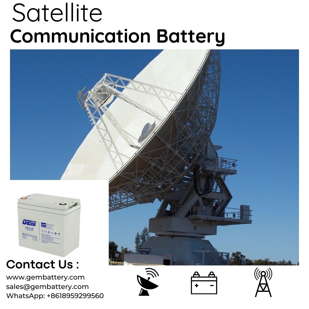 satellite communication battery manufacturer