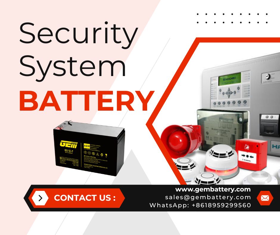 home security system battery