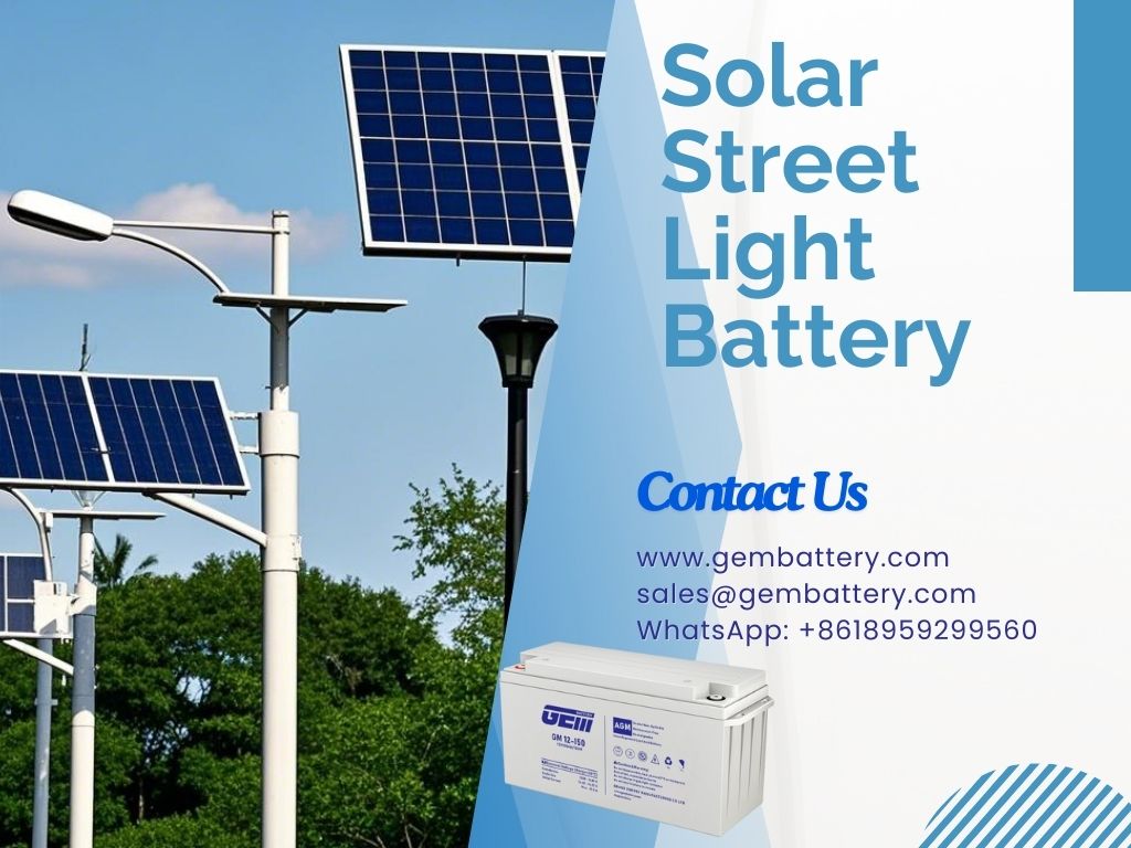 solar street light battery