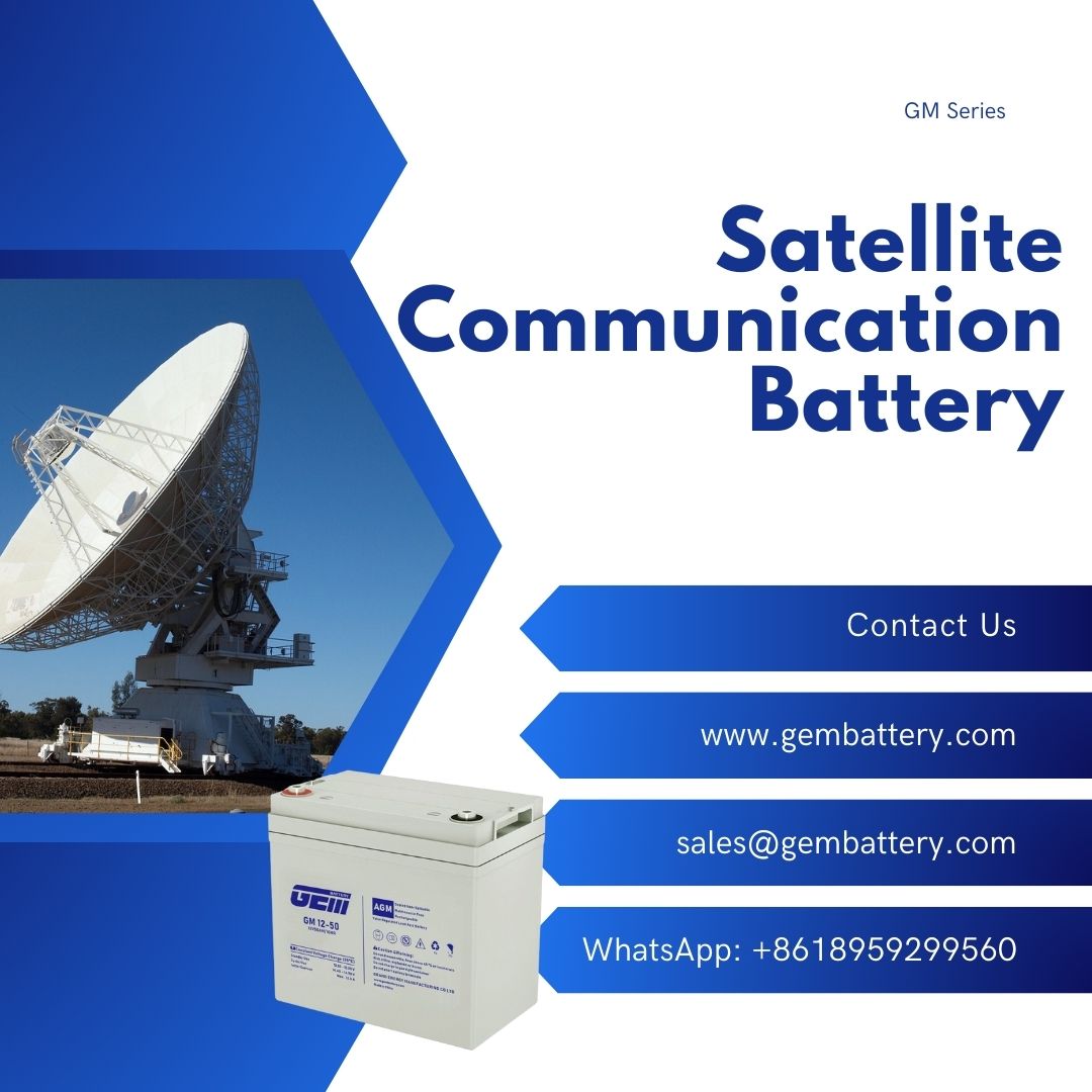 satellite communication battery