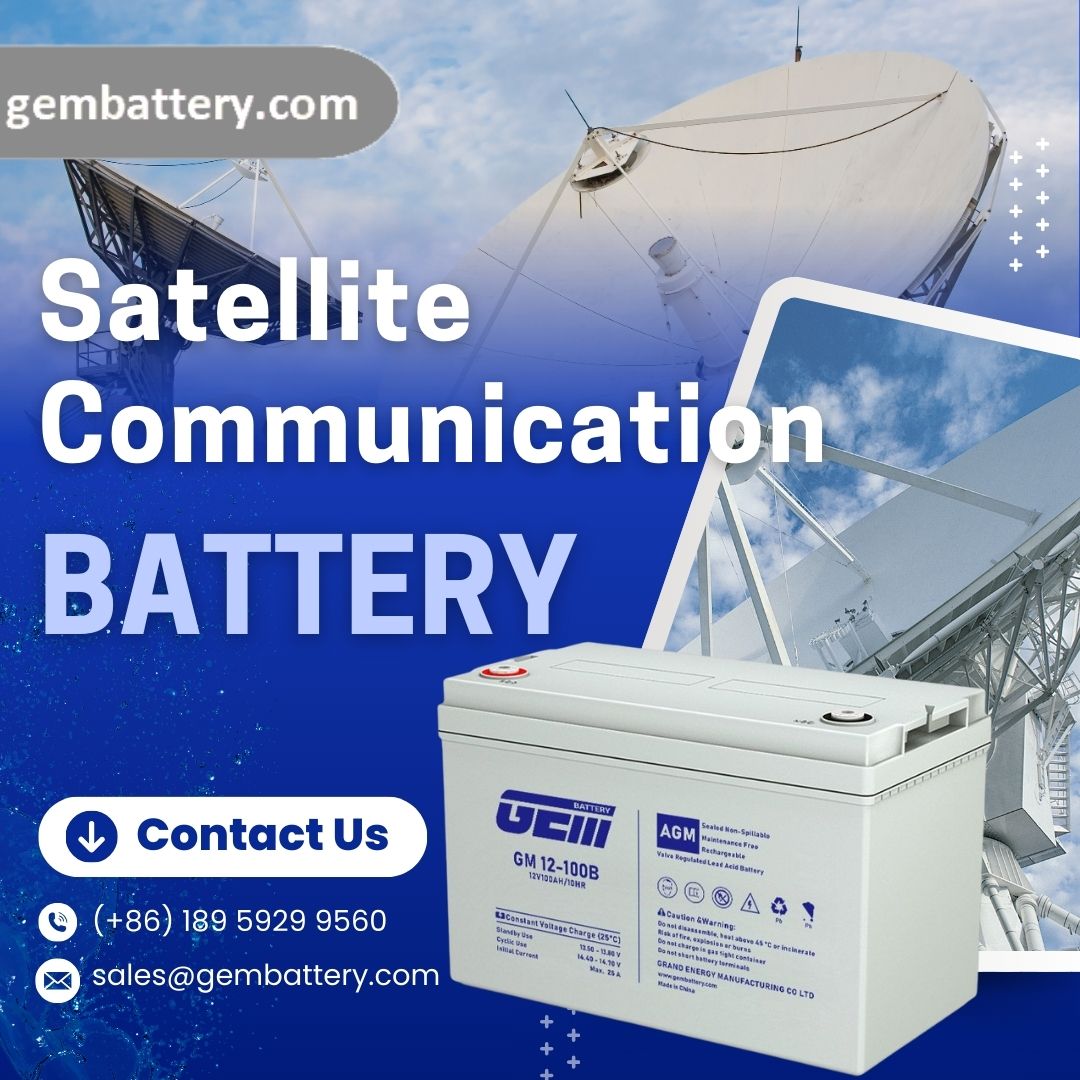 satellite communication battery