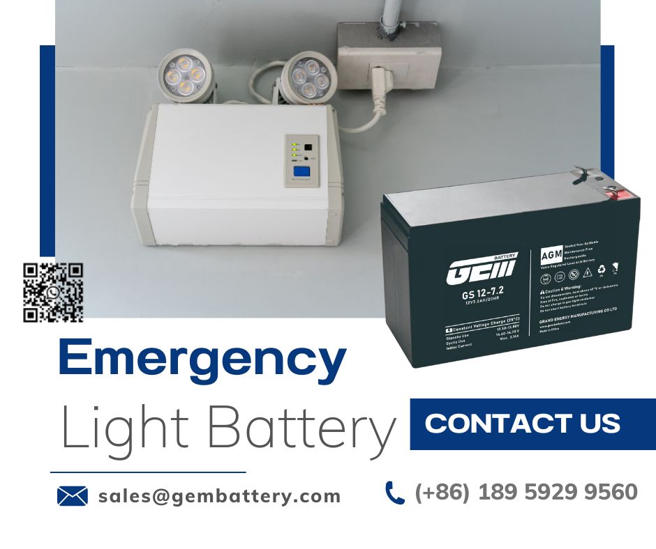 emergency light battery emergency light battery