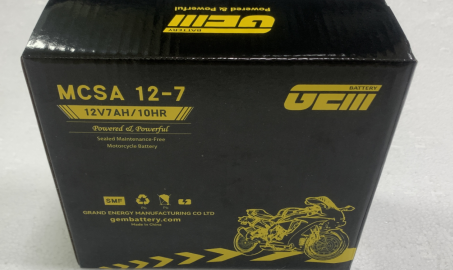باتری های موتورسیکلت MCSA12-6YTZV & MCSA12-7